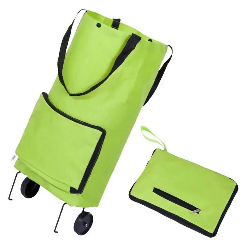 Foldable Shopping Bag With Wheels SHOPIVATIVE