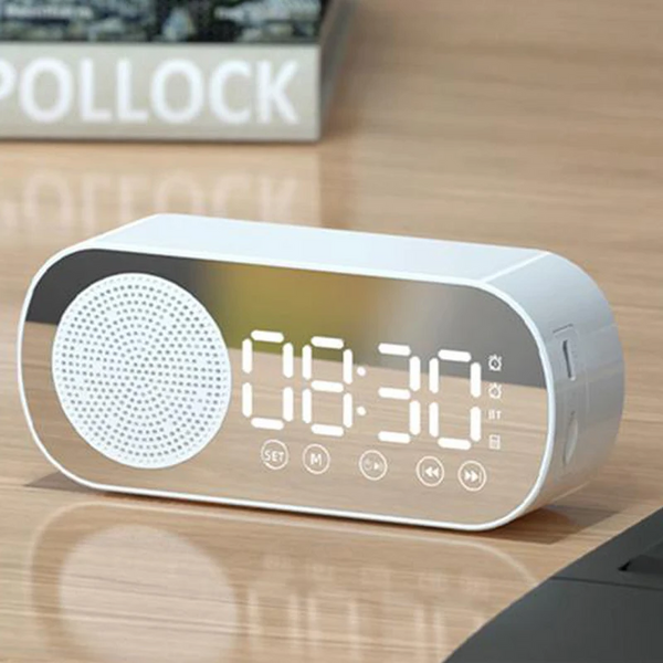 Alarm Clock with Bluetooth Speaker