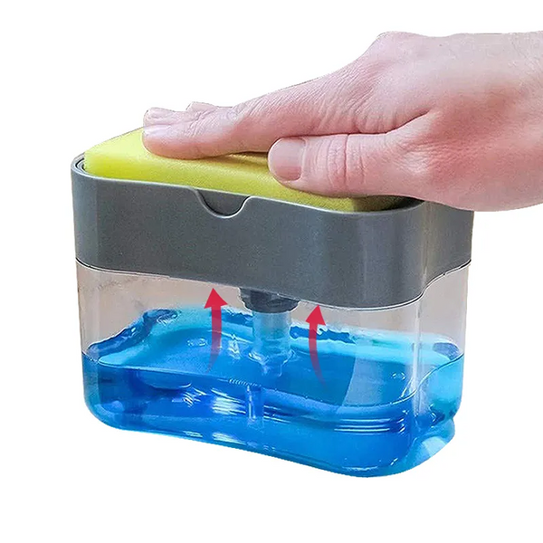 Sponge Soap Dispenser AND Rotatory Faucet Tap Sprayer (Combo)