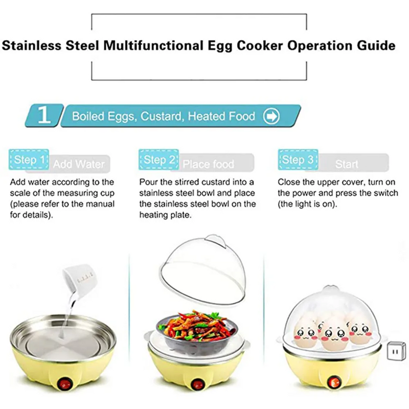 Electric Egg Boiler/ Steamer
